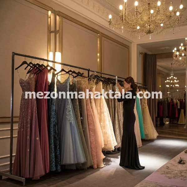 مزون ماهک طلا خدمات اجاره لباس مجلسی در مشهد ارگ