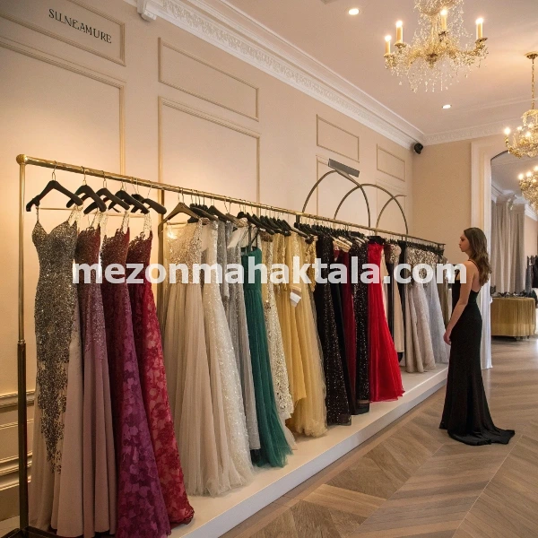مزون ماهک طلا خدمات اجاره لباس مجلسی در مشهد سعدآباد